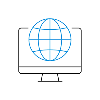 Online betjening via app Online betjening via app