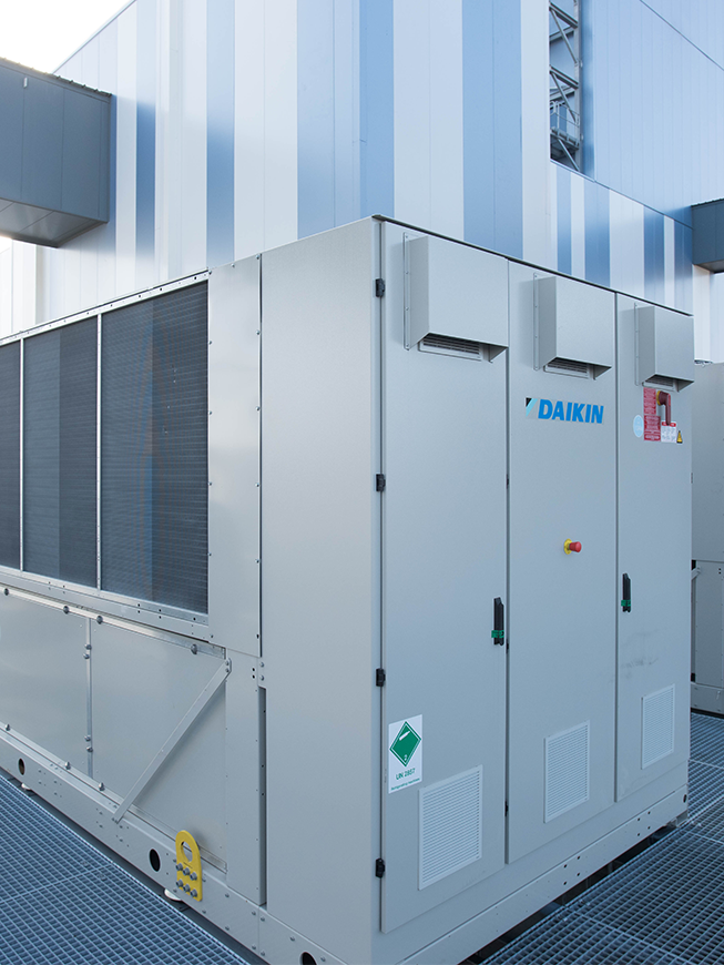 Varme/køle Daikin varmepumpe eller chiller