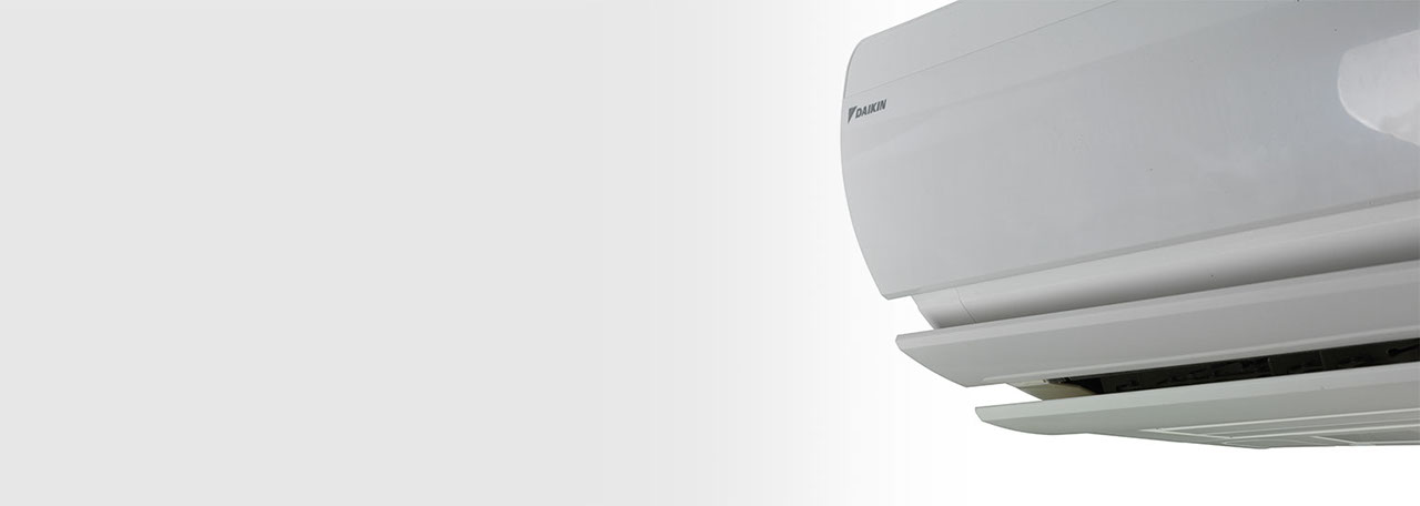 Nærbillede af Daikin Ururu Sarara-enhed.