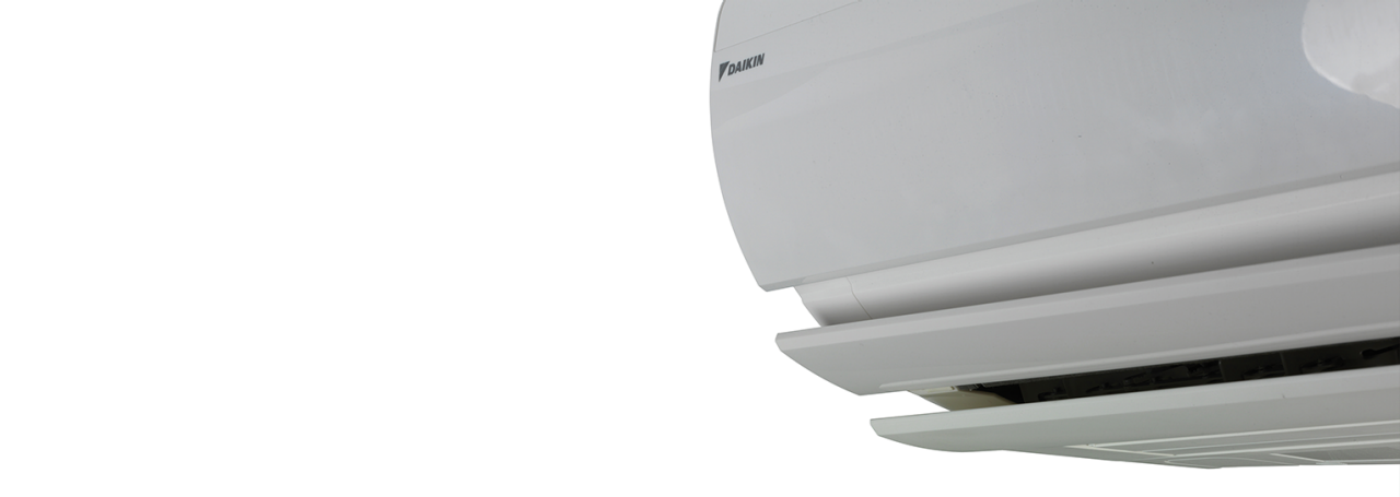 Nærbillede af Daikin Ururu Sarara-enhed.