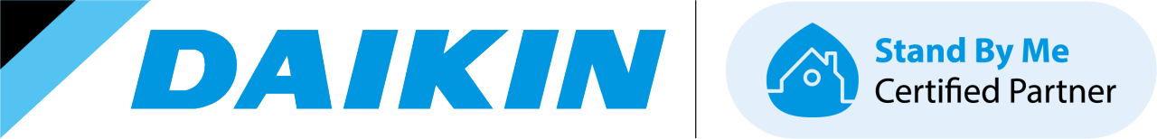 Logo for Daikin Stand By Me Certified Partner-programmet