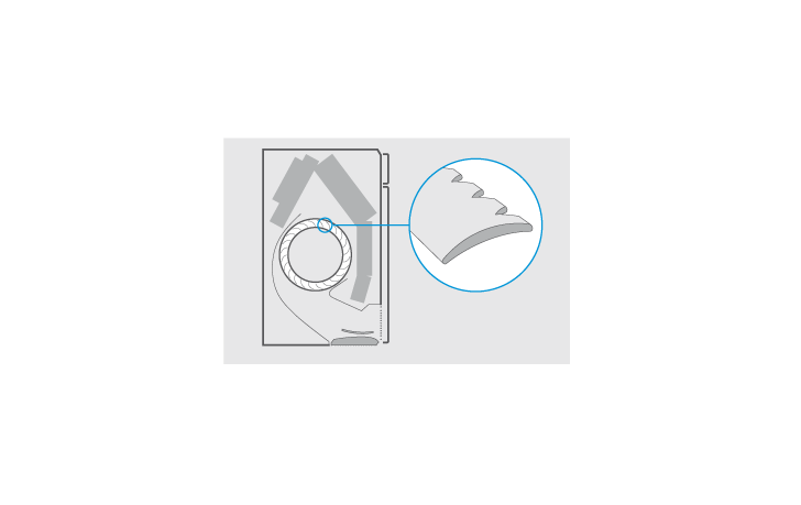 diagram over den stille stylish-enhed